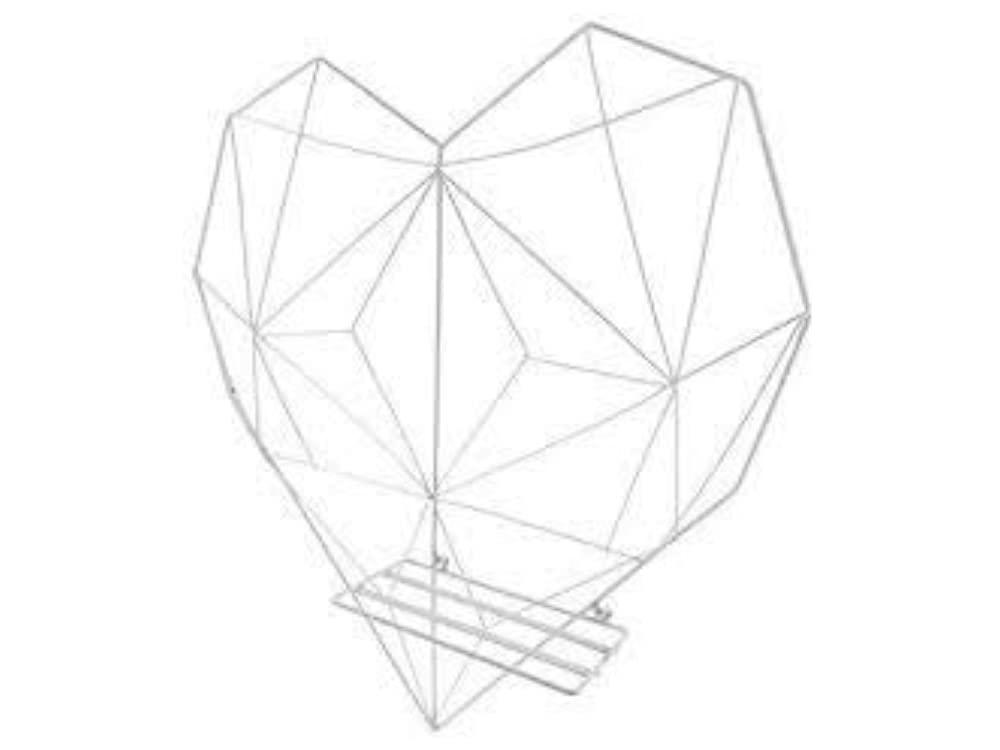Heart frame on a wall