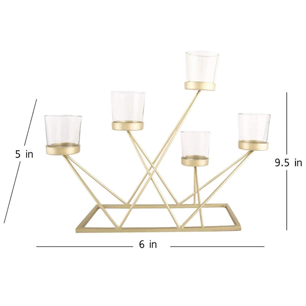 Candelabra on a dining table