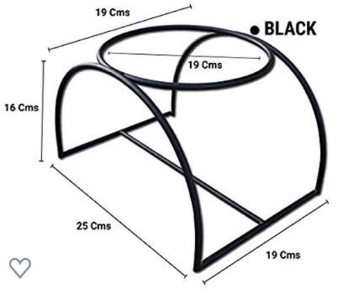 Pikify black tunnel planter stand