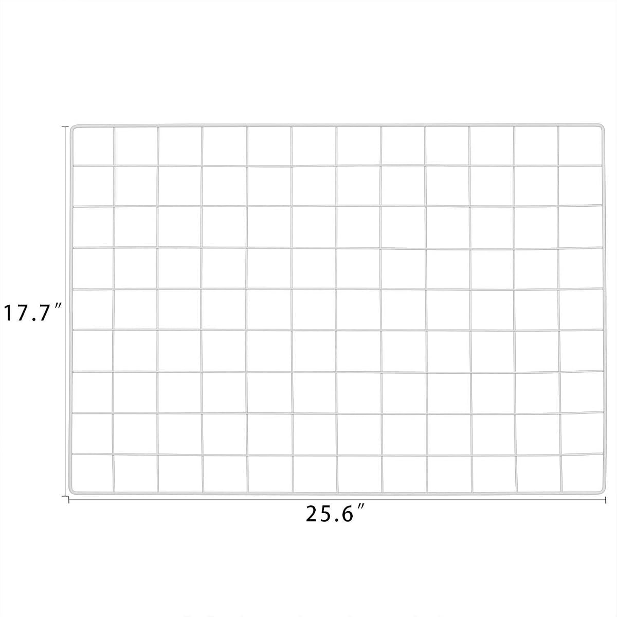 White grid panel detail