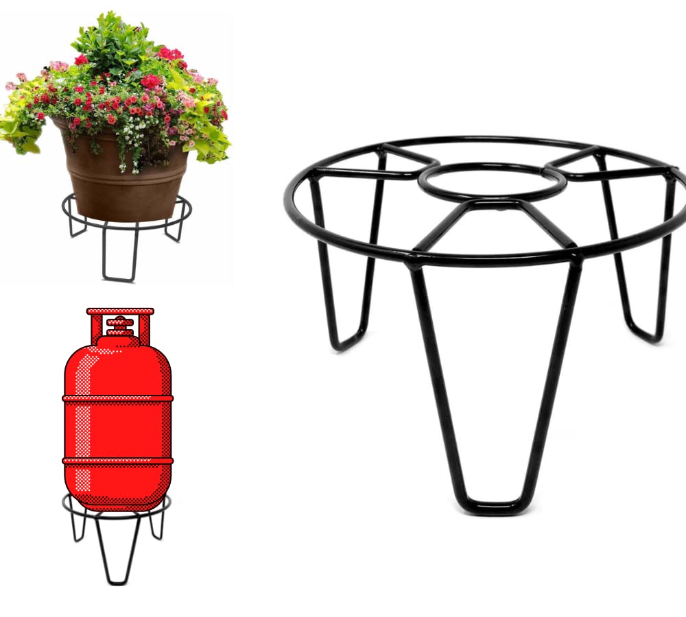 Pikify round rust-free pot stands, pack of 10