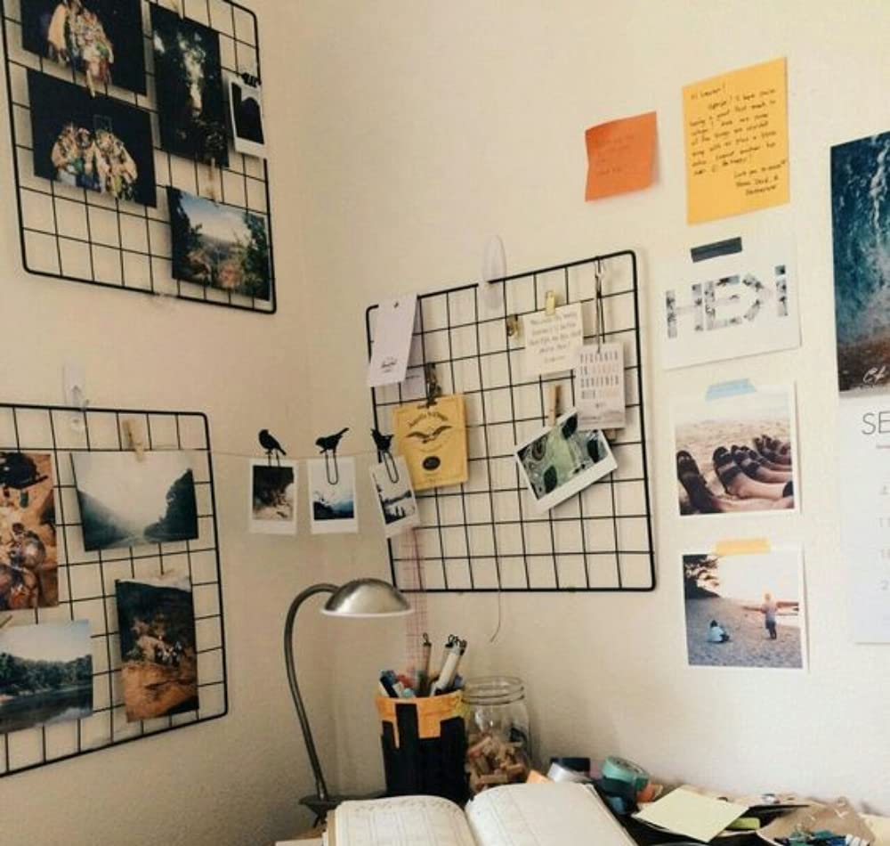 Square grid styled with photographs