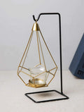 Pikify hanging geometric steel candle holder