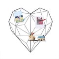 Pikify black heart-shaped photo grid frame