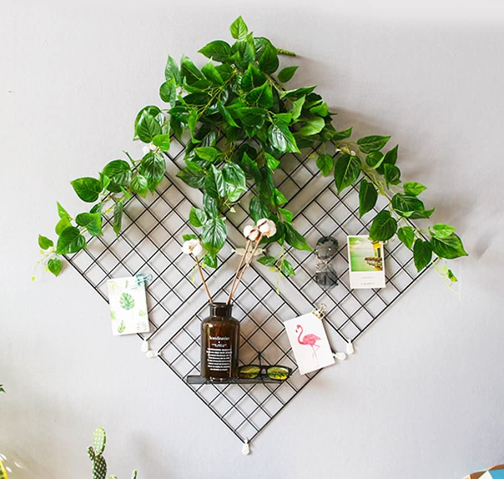 Pikify wall grid art display panel, 12 by 12 inches