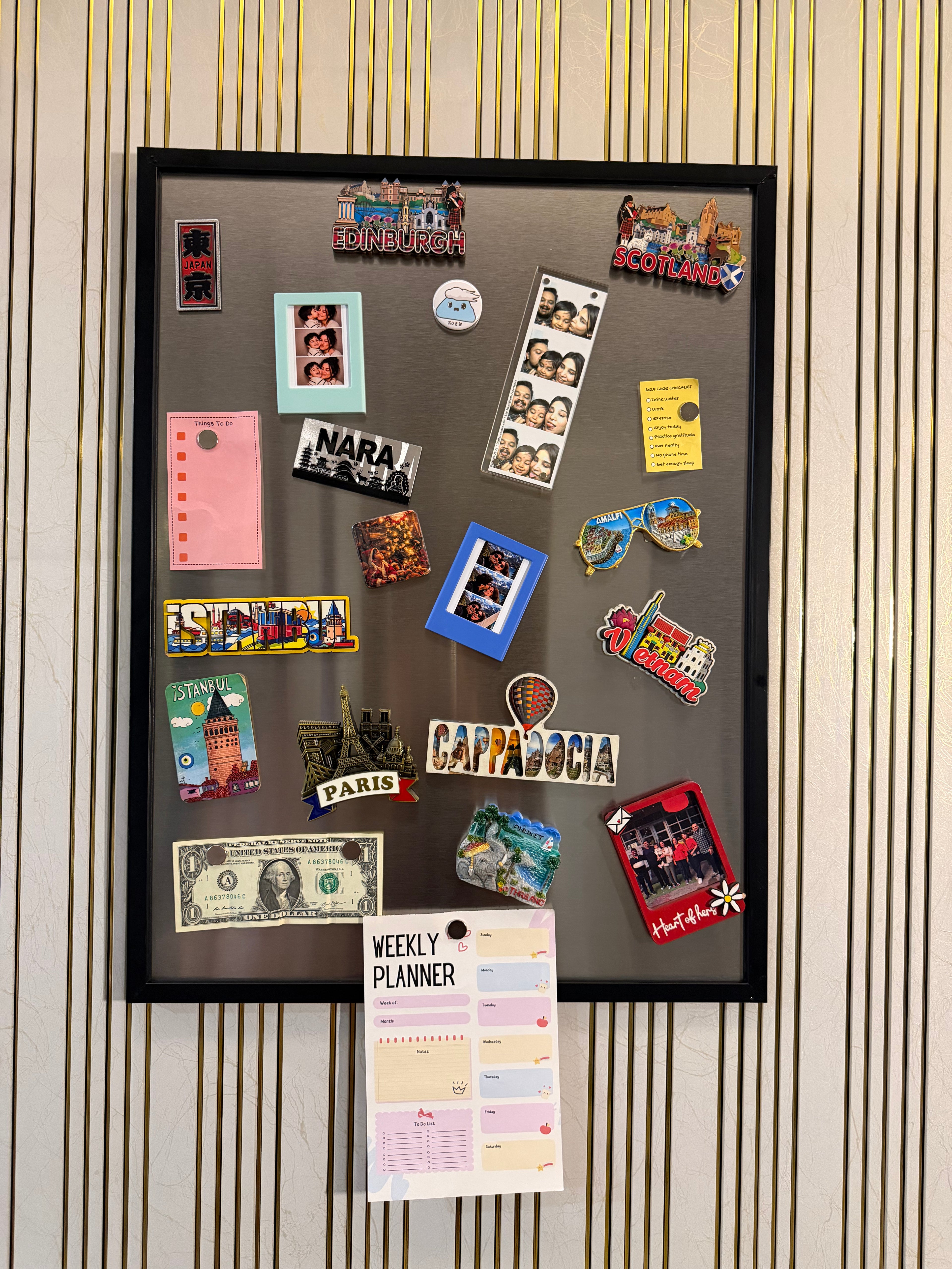 Magnetic Memory Board for Wall