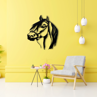 horse 3D Metal Wall Art